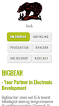 Mobile Screenshot of bigbear.dk